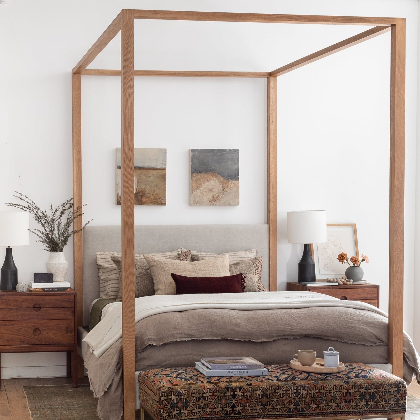 Briyana Bed - Furniture - Line - Bed – Shoppe Amber Interiors