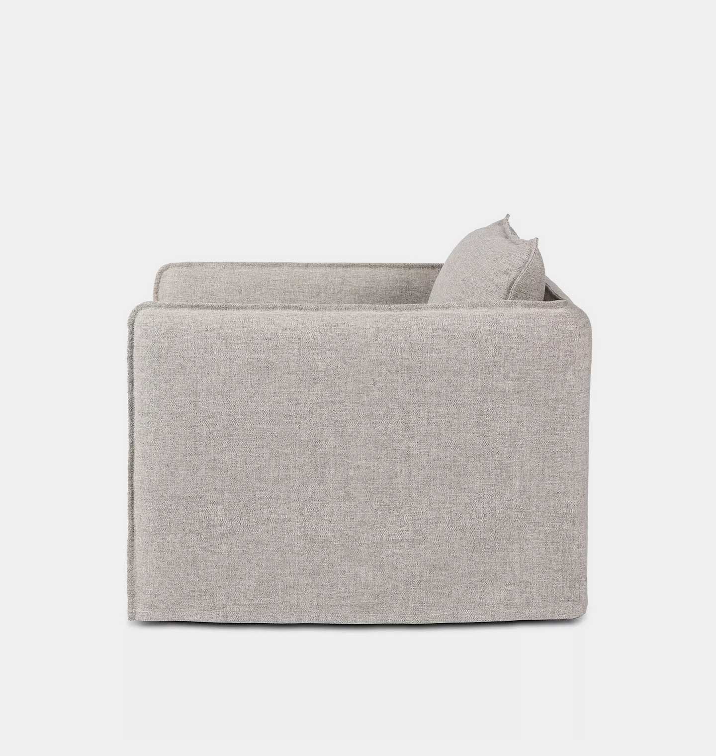 Basel Outdoor Swivel Chair Slate