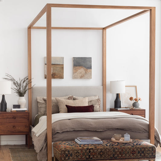 Briyana Bed - Furniture - Line - Bed – Shoppe Amber Interiors