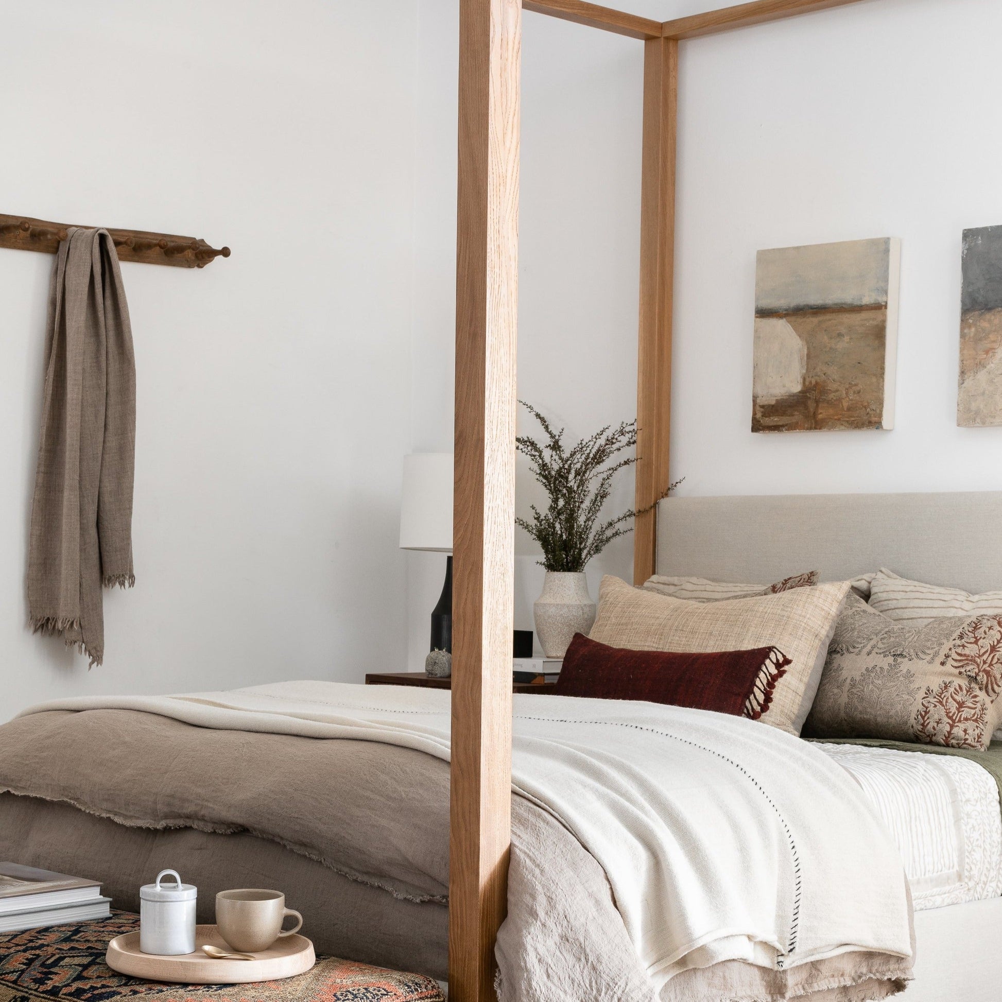 Briyana Bed - Furniture - Line - Bed – Shoppe Amber Interiors