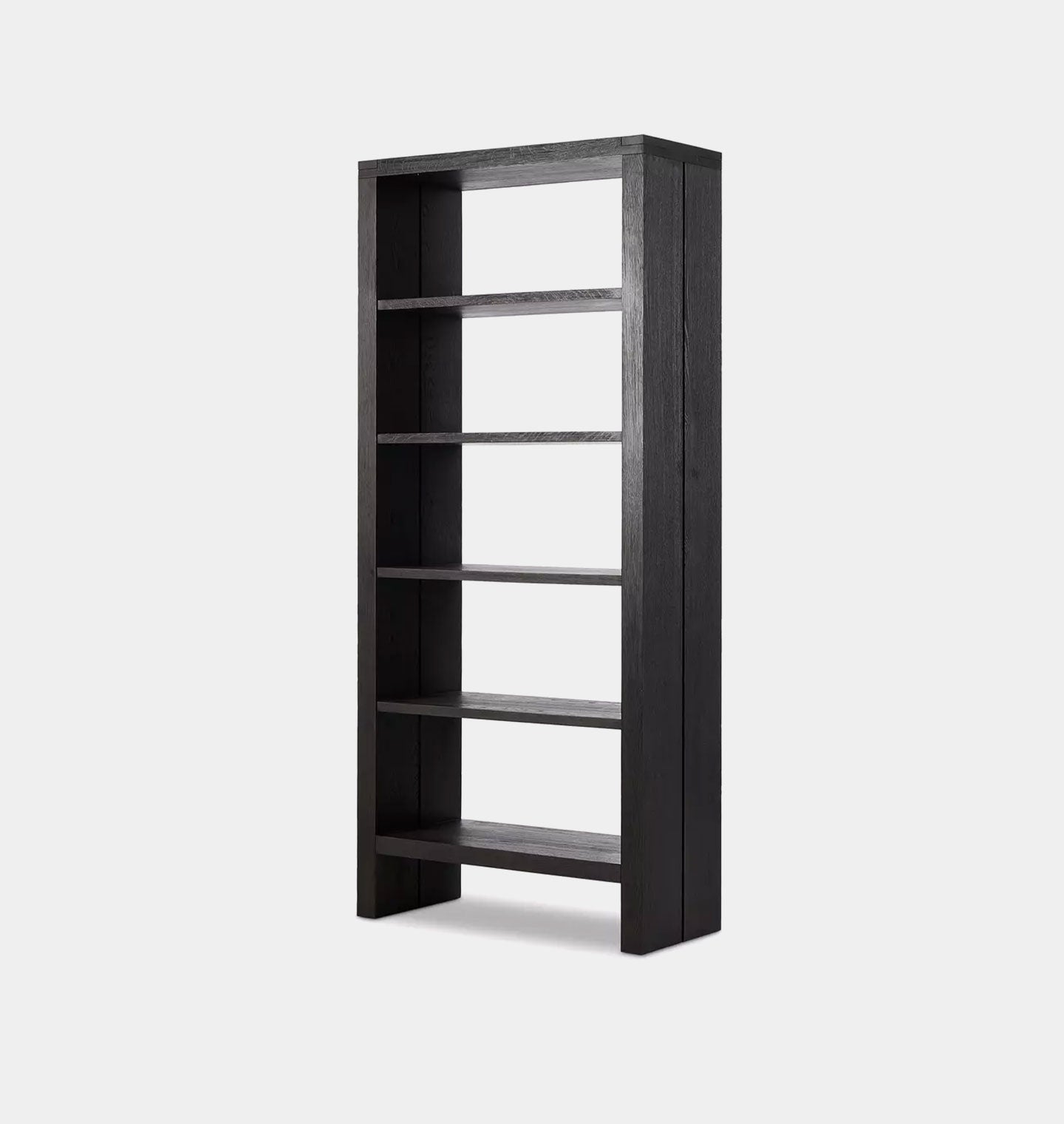 Amos Bookshelf Black Oak