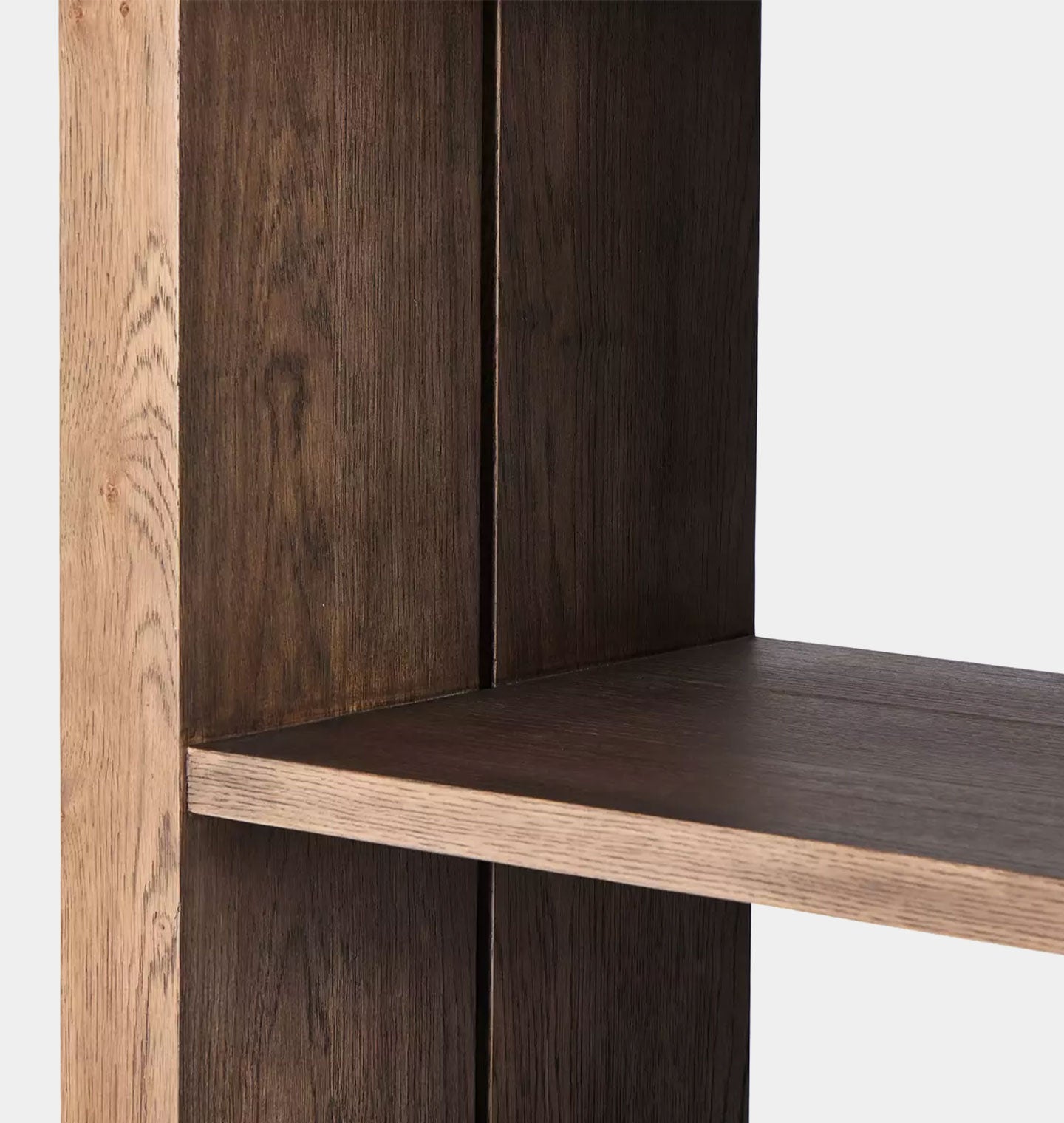 Amos Bookshelf Worn Oak