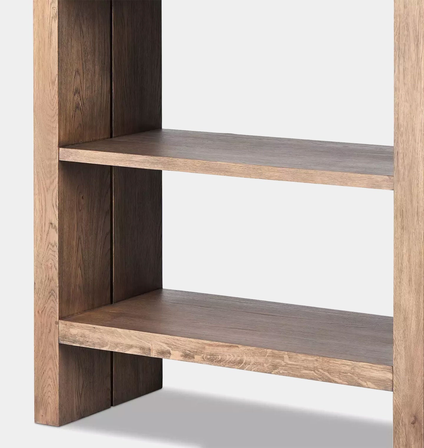 Amos Bookshelf Worn Oak