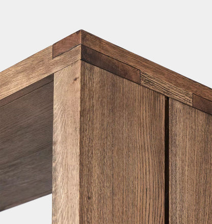 Amos Bookshelf Worn Oak