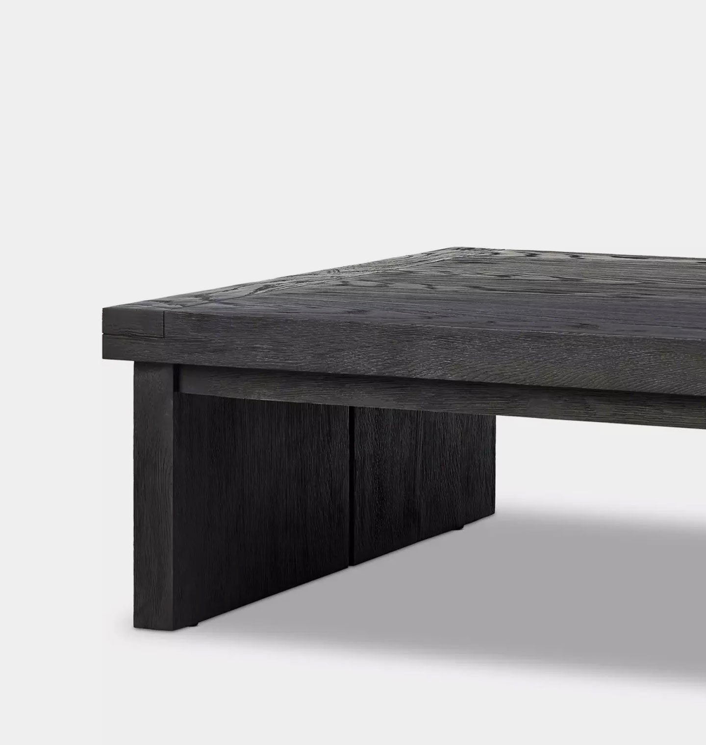 Amos Coffee Table Black Oak