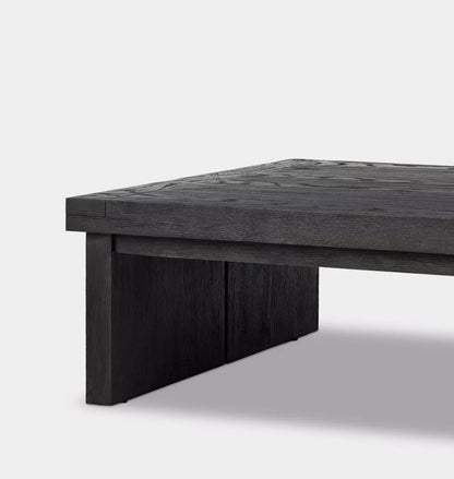 Amos Coffee Table Black Oak