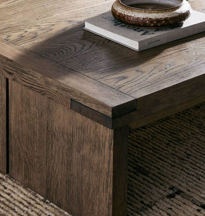 Amos Coffee Table Worn Oak