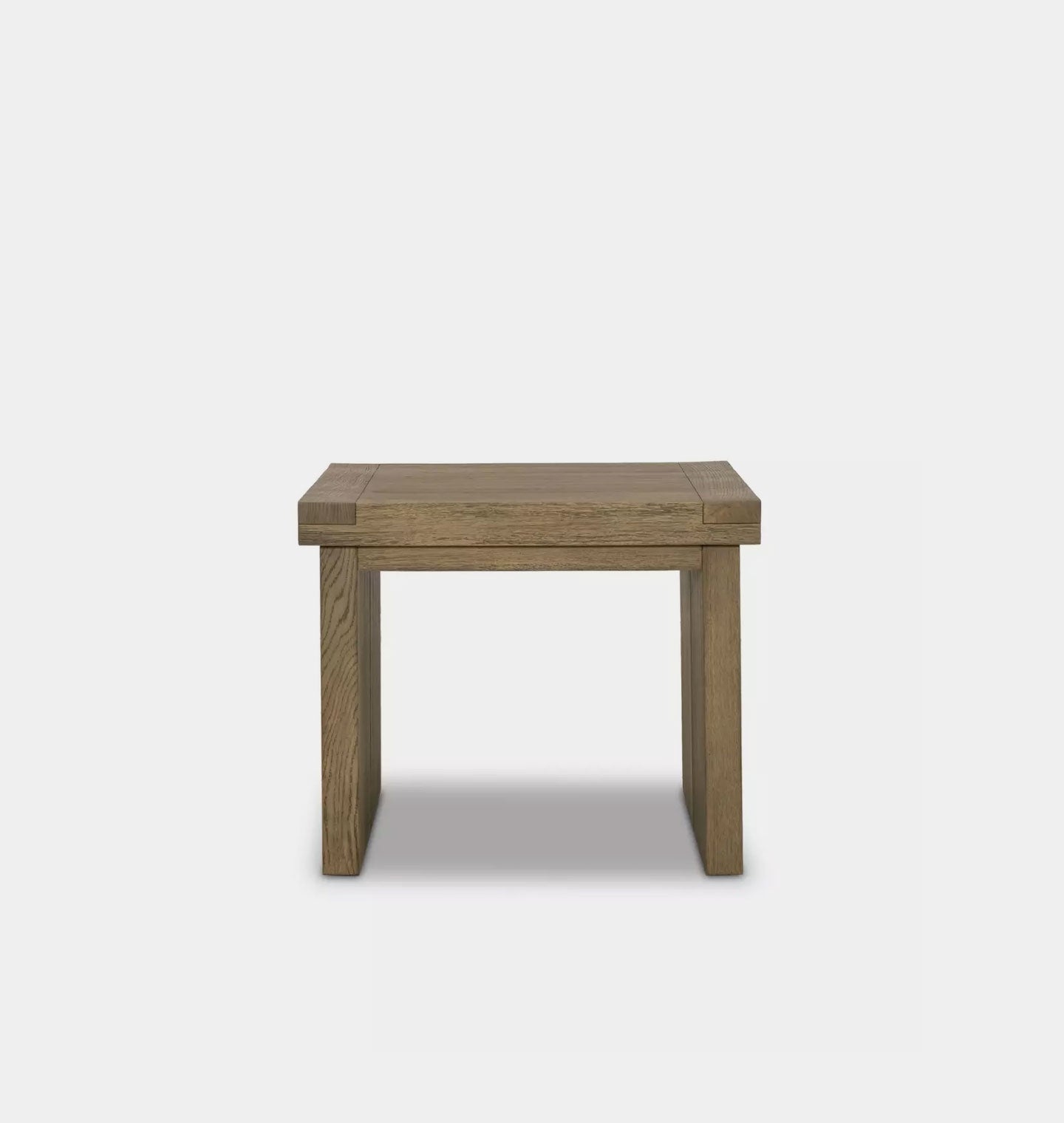 Amos End Table Worn Oak