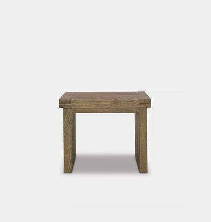 Amos End Table Worn Oak