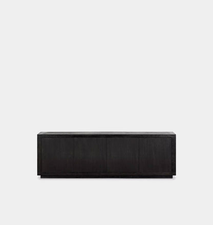 Amos Sideboard Worn Black Oak