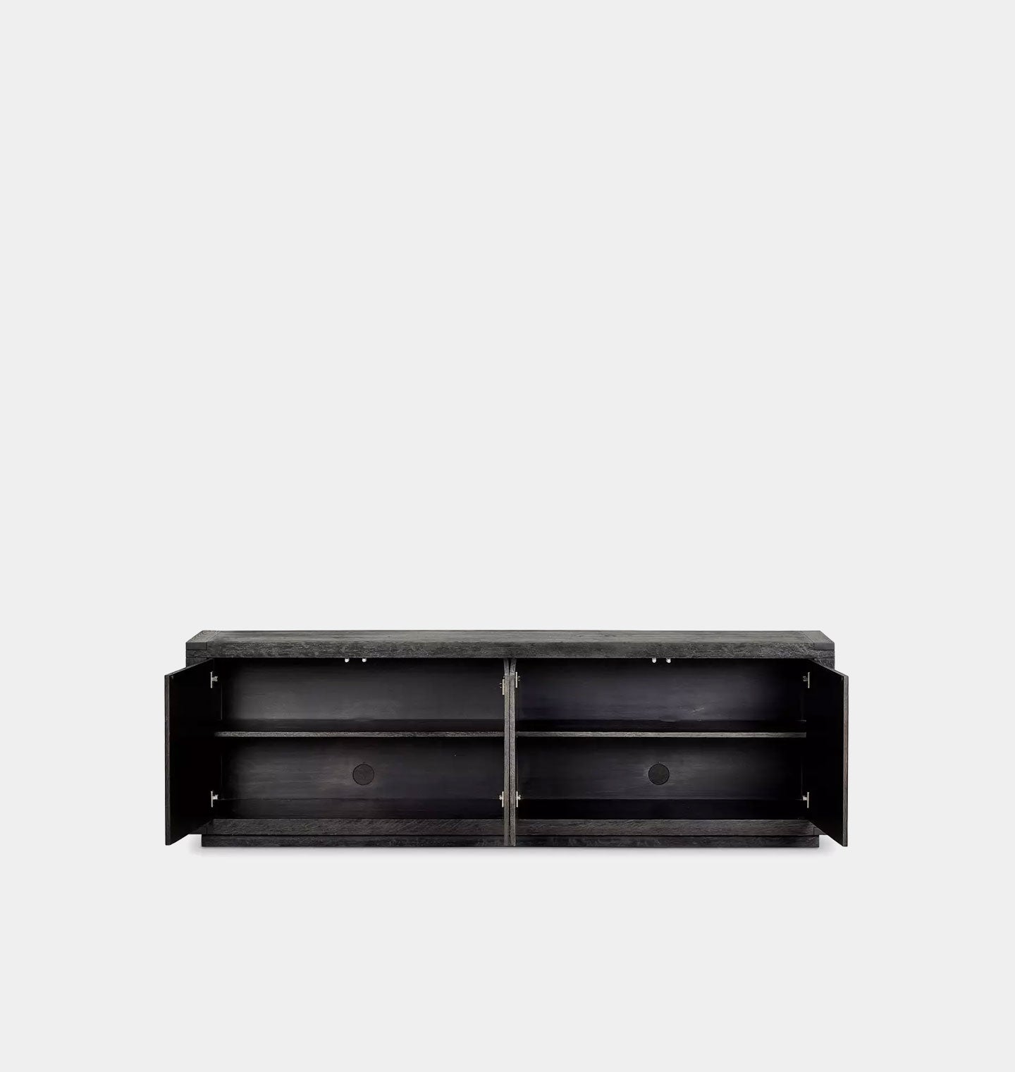 Amos Sideboard Worn Black Oak