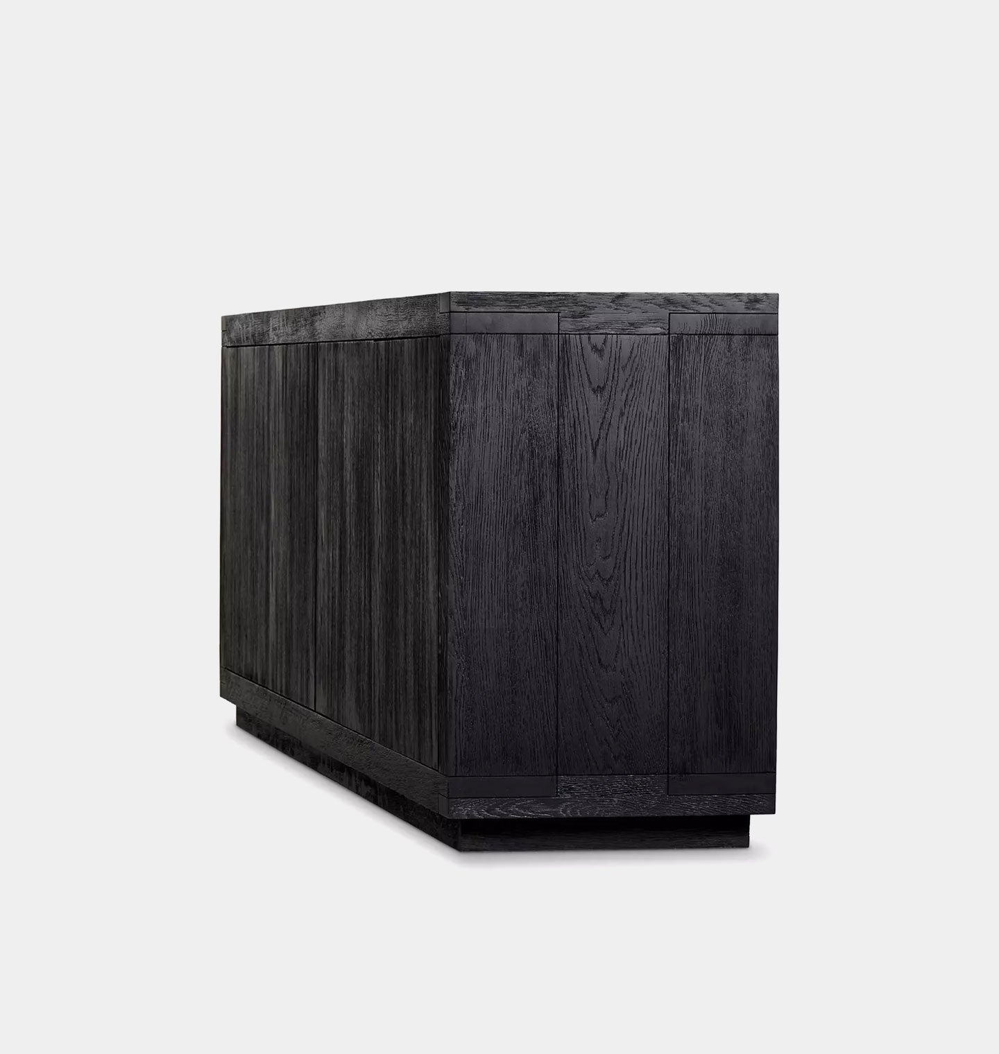 Amos Sideboard Worn Black Oak