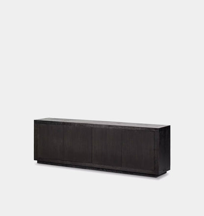 Amos Sideboard Worn Black Oak