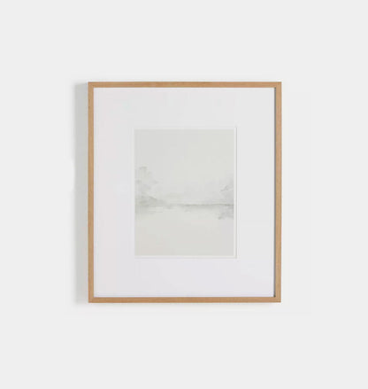 At First Light Diptych Framed Print 28" x 32"