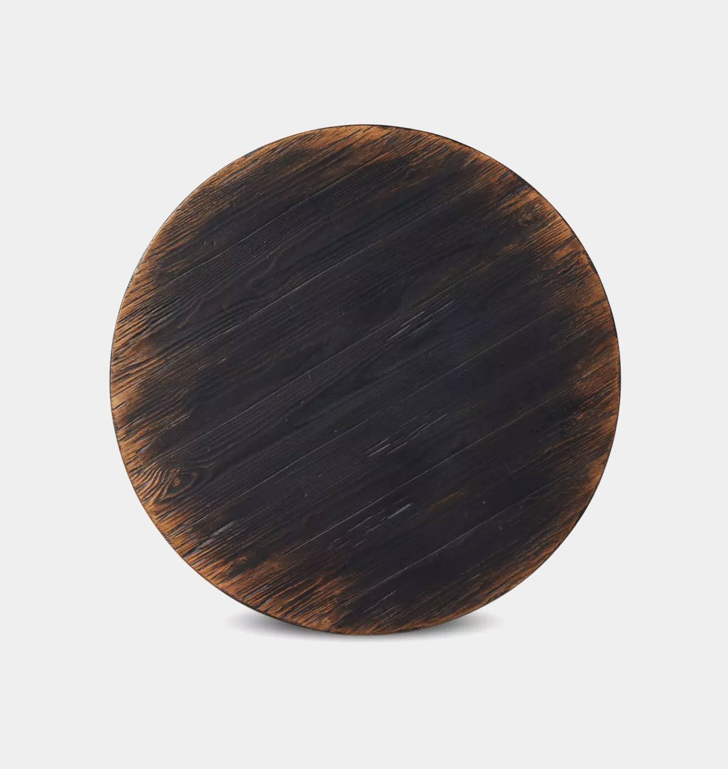 Auden Side Table Distressed Black