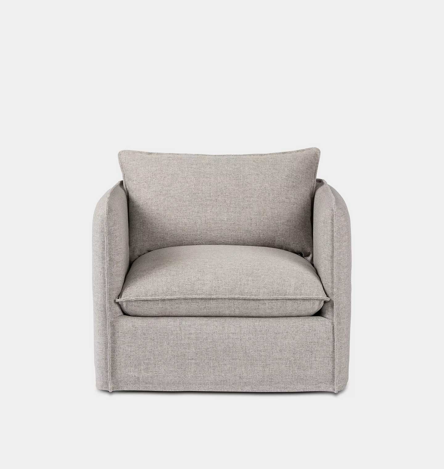Basel Outdoor Swivel Chair Slate
