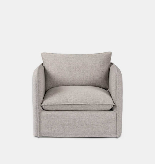 Basel Outdoor Swivel Chair Slate