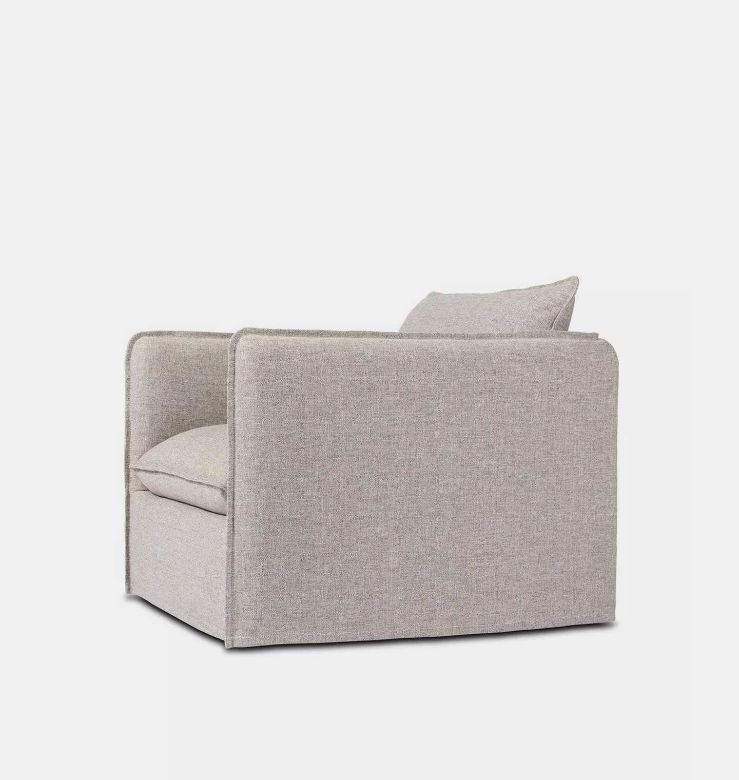Basel Outdoor Swivel Chair Slate