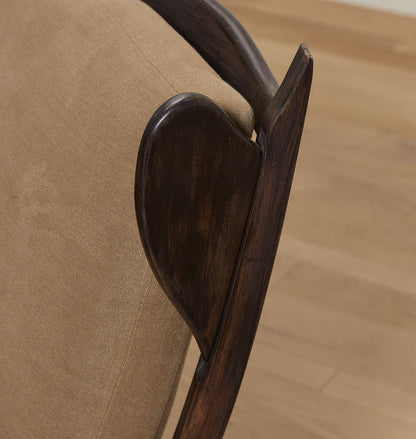 Antique Upholstered Armchair S/2 c.1960
